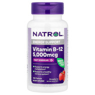 <img alt="Natrol, Vitamin B-12, Fast Dissolve, Strawberry, 5,000 mcg, 100 Tablets" title="Natrol, Vitamin B-12, Fast Dissolve, Strawberry, 5,000 mcg, 100 Tablets,047469066727"