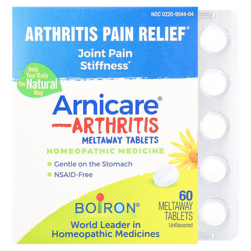 <img alt="Boiron, Arnicare, Arthritis, Meltaway Tablets, Unflavored, 60 Meltaway Tablets" title="Boiron, Arnicare, Arthritis, Meltaway Tablets, Unflavored, 60 Meltaway Tablets,306969044049"