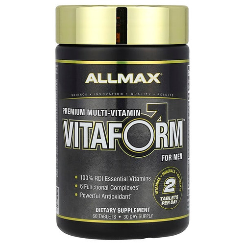 <img alt="ALLMAX, VITAFORM, Premium Multi-Vitamin For Men, 60 Tablets" title="ALLMAX, VITAFORM, Premium Multi-Vitamin For Men, 60 Tablets,665553202143"