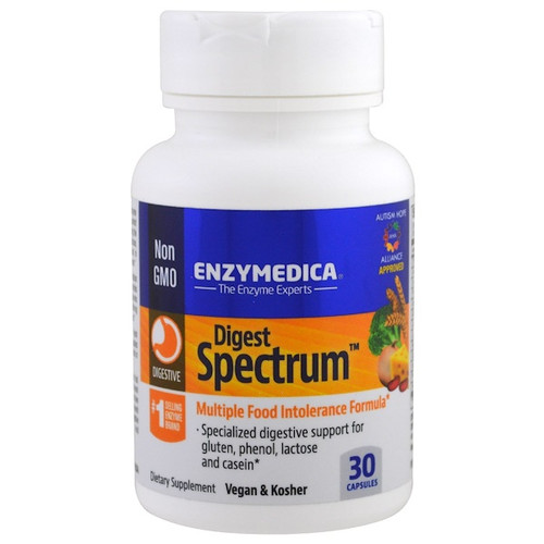 <img alt="Enzymedica, Digest Spectrum, 30 Capsules" title="Enzymedica, Digest Spectrum, 30 Capsules,670480291702"