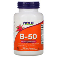 <img alt="Now Foods, B-50, 100 Veg Capsules" title="Now Foods, B-50, 100 Veg Capsules,733739004208"