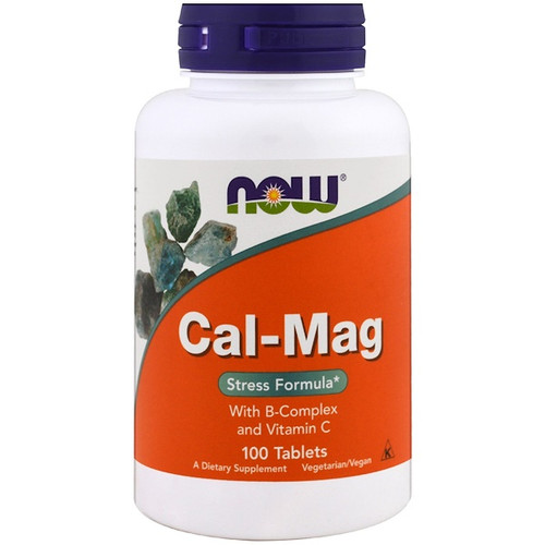 <img alt="Now Foods, Cal-Mag, Stress Formula, 100 Tablets" title="Now Foods, Cal-Mag, Stress Formula, 100 Tablets,733739012753"