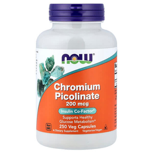 <img alt="NOW Foods, Chromium Picolinate, 200 mcg, 250 Veg Capsules" title="NOW Foods, Chromium Picolinate, 200 mcg, 250 Veg Capsules,733739014221"