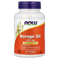 <img alt="NOW Foods, Borage Oil, 60 Softgels" title="NOW Foods, Borage Oil, 60 Softgels,733739017208"