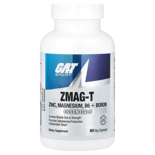 <img alt="GAT, ZMAG-T, 90 Veg Capsules" title="GAT, ZMAG-T, 90 Veg Capsules,859613220004"