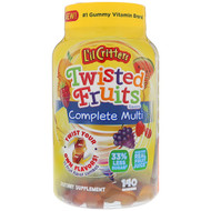 L'il Critters, Twisted Fruits Complete Multivitamin, 140 Gummies