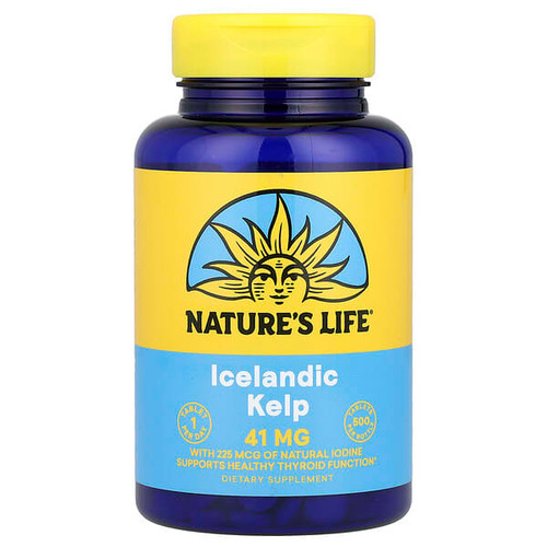 <img alt="Natures Life, Icelandic Kelp, 41 mg, 500 Tablets" title="Natures Life, Icelandic Kelp, 41 mg, 500 Tablets,040647002319"
