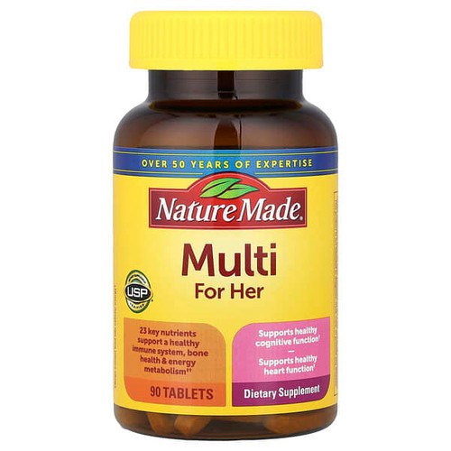 <img alt="Nature Made, Multi For Her, 90 Tablets" title="Nature Made, Multi For Her, 90 Tablets,031604017910"