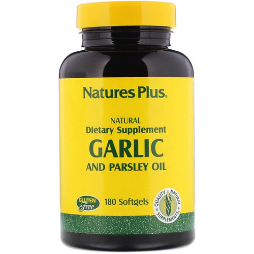 <img alt="Natures Plus, Garlic and Parsley Oil, 180 Softgels" title="Natures Plus, Garlic and Parsley Oil, 180 Softgels,097467039605"