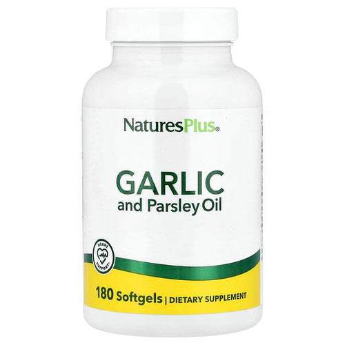 <img alt="NaturesPlus, Garlic and Parsley Oil, 180 Softgels" title="NaturesPlus, Garlic and Parsley Oil, 180 Softgels,097467039605"