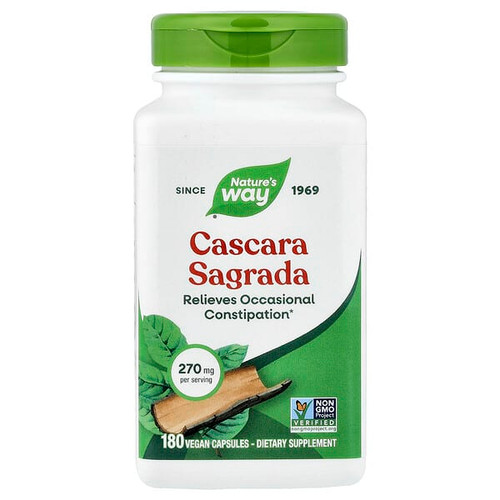 <img alt="Natures Way, Cascara Sagrada, 270 mg, 180 Vegan Capsules" title="Natures Way, Cascara Sagrada, 270 mg, 180 Vegan Capsules,033674113080"