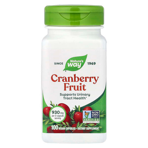 <img alt="Natures Way, Cranberry Fruit, 100 Vegan Capsules (465 mg per Capsule)" title="Natures Way, Cranberry Fruit, 100 Vegan Capsules (465 mg per Capsule),033674121504"
