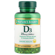 <img alt="Natures Bounty, Vitamin D3, 25 mcg (1,000 IU), 250 Rapid Release Softgels" title="Natures Bounty, Vitamin D3, 25 mcg (1,000 IU), 250 Rapid Release Softgels,074312156069"