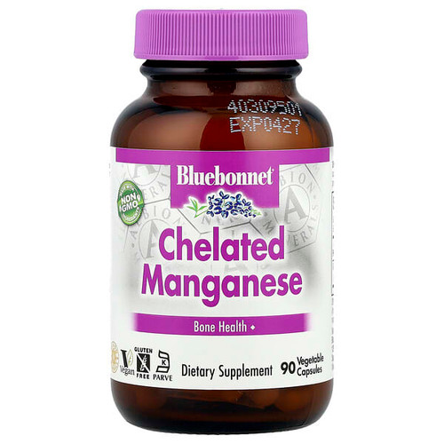 <img alt="Bluebonnet Nutrition, Chelated Manganese, 10 mg, 90 Vegetable Capsules" title="Bluebonnet Nutrition, Chelated Manganese, 10 mg, 90 Vegetable Capsules,743715006744"