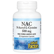 <img alt="Natural Factors, NAC, N-Acetyl-L Cysteine, 500 mg, 90 Vegetarian  Capsules" title="Natural Factors, NAC, N-Acetyl-L Cysteine, 500 mg, 90 Vegetarian  Capsules,068958028156"