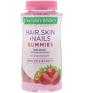 <img alt="Natures Bounty, Optimal Solutions, Hair, Skin, & Nails, Strawberry Flavored, 2500 mcg, 140 Gummies" title="Natures Bounty, Optimal Solutions, Hair, Skin, & Nails, Strawberry Flavored, 2500 mcg, 140 Gummies,074312801525"
