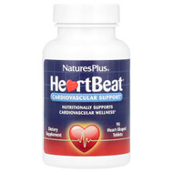 <img alt="NaturesPlus, HeartBeat, Cardiovascular Support, 90 Heart-Shaped Tablets" title="NaturesPlus, HeartBeat, Cardiovascular Support, 90 Heart-Shaped Tablets,097467474215"