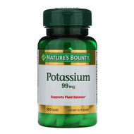<img alt="Natures Bounty, Potassium, 99 mg, 100 Caplets" title="Natures Bounty, Potassium, 99 mg, 100 Caplets,074312011108"