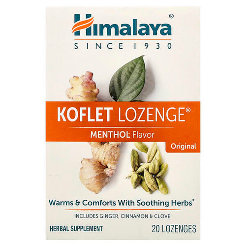 <img alt="Himalaya, Koflet Lozenge, Original, Menthol, 20 Lozenges" title="Himalaya, Koflet Lozenge, Original, Menthol, 20 Lozenges,605069121590"