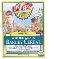 3 PACK of Earths Best, Organic Whole Grain Barley Cereal, 8 oz (227 g)