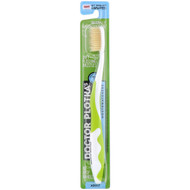 3 PACK of Dr. Plotka, MouthWatchers, Adult, Naturally Antimicrobial Toothbrush, Soft, Green, 1 Toothbrush
