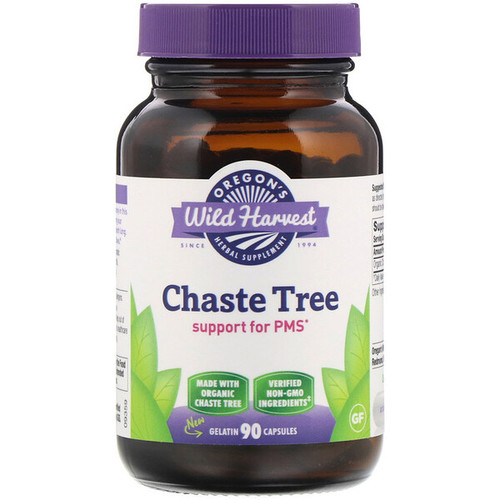 <img alt="Oregons Wild Harvest, Chaste Tree, 90 Gelatin Capsules" title="Oregons Wild Harvest, Chaste Tree, 90 Gelatin Capsules,706195004426"