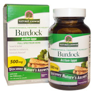 <img alt="Natures Answer, Burdock, Full Spectrum Herb, 500 mg, 90 Vegetarian Capsules" title="Natures Answer, Burdock, Full Spectrum Herb, 500 mg, 90 Vegetarian Capsules,083000161346"