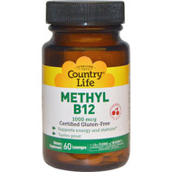<img alt="Country Life, Methyl B12, Cherry Flavor, 1000 mcg, 60 Lozenges" title="Country Life, Methyl B12, Cherry Flavor, 1000 mcg, 60 Lozenges,015794063001"
