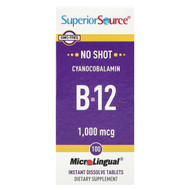 <img alt="Superior Source, Cyanocobalamin B12, 1,000 mcg, 100 MicroLingual Instant Dissolve Tablets" title="Superior Source, Cyanocobalamin B12, 1,000 mcg, 100 MicroLingual Instant Dissolve Tablets,076635900305"