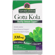 <img alt="Natures Answer, Gotu Kola, Healthy Immune Support, 330 mg, 60 Vegetarian Capsules" title="Natures Answer, Gotu Kola, Healthy Immune Support, 330 mg, 60 Vegetarian Capsules,083000163937"