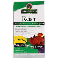 <img alt="Natures Answer, Reishi, 1,000 mg, 60 Vegetarian Capsules" title="Natures Answer, Reishi, 1,000 mg, 60 Vegetarian Capsules,083000164255"