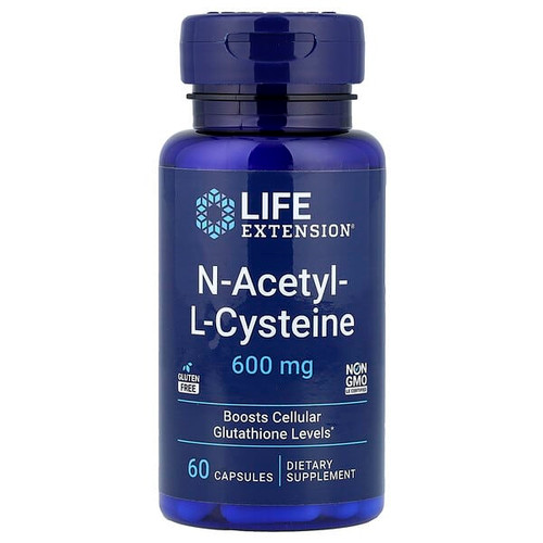 <img alt="Life Extension, N-Acetyl-L-Cysteine, 600 mg, 60 Capsules" title="Life Extension, N-Acetyl-L-Cysteine, 600 mg, 60 Capsules,737870154365"