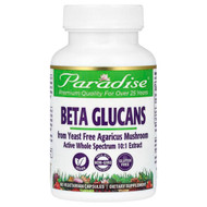 <img alt="Paradise Herbs, Beta Glucans, 60 Vegetarian Capsules (250 mg per Capsule)" title="Paradise Herbs, Beta Glucans, 60 Vegetarian Capsules (250 mg per Capsule),601944777388"