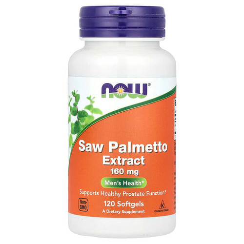<img alt="NOW Foods, Saw Palmetto Extract, 160 mg, 120 Softgels" title="NOW Foods, Saw Palmetto Extract, 160 mg, 120 Softgels,733739047427"