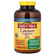 <img alt="Nature Made, Calcium Magnesium Zinc with Vitamin D3, 300 Tablets" title="Nature Made, Calcium Magnesium Zinc with Vitamin D3, 300 Tablets,031604018931"