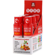 Cheong Kwan Jang, Korean Ginseng Energy, Endurance & Stamina, Citrus Flavor, 6 Bottles, 1.69 fl oz (50 ml) Each