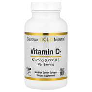 <img alt="California Gold Nutrition, Vitamin D3, 50 mcg (2,000 IU), 360 Fish Gelatin Softgels" title="California Gold Nutrition, Vitamin D3, 50 mcg (2,000 IU), 360 Fish Gelatin Softgels,898220011803"