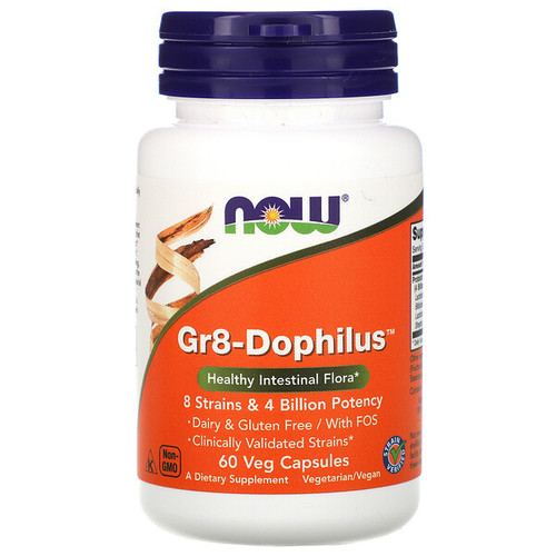 <img alt="Now Foods, Gr8-Dophilus, 60 Veg Capsules" title="Now Foods, Gr8-Dophilus, 60 Veg Capsules,733739029126"