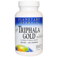 <img alt="Planetary Herbals, Triphala Gold, GI Tract Wellness, 550 mg, 120 Capsules" title="Planetary Herbals, Triphala Gold, GI Tract Wellness, 550 mg, 120 Capsules,021078107323"