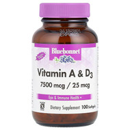 <img alt="Bluebonnet Nutrition, Vitamin A & D3, 100 Softgels" title="Bluebonnet Nutrition, Vitamin A & D3, 100 Softgels,743715003033"