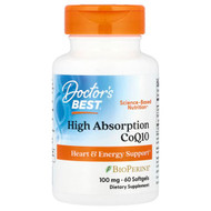 <img alt="Doctors Best, High Absorption CoQ10, 60 Softgels" title="Doctors Best, High Absorption CoQ10, 60 Softgels,753950000889"