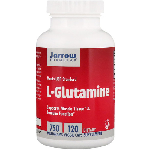 <img alt="Jarrow Formulas, L-Glutamine, 750 mg, 120 Veggie Caps" title="Jarrow Formulas, L-Glutamine, 750 mg, 120 Veggie Caps,790011150121"