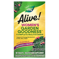 <img alt="Natures Way, Alive Womens Garden Goodness Complete Multivitamin, 60 Tablets" title="Natures Way, Alive Womens Garden Goodness Complete Multivitamin, 60 Tablets,033674121115"