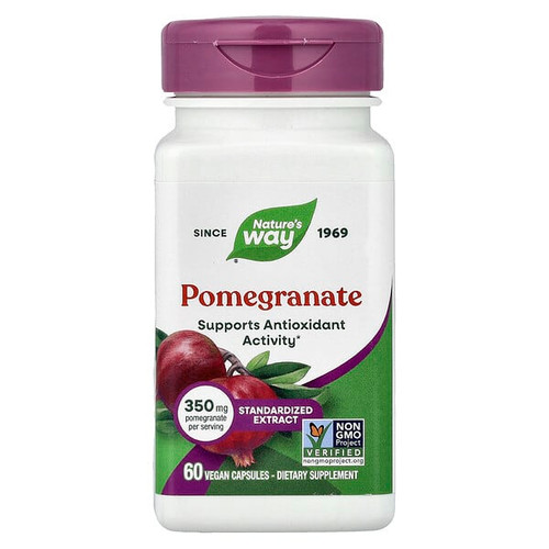 <img alt="Natures Way, Pomegranate, 60 Vegan Capsules" title="Natures Way, Pomegranate, 60 Vegan Capsules,033674153857"