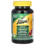 <img alt="Natures Way, Alive Adult Premium Gummies Multivitamin, Grape and Cherry, 90 Gummies" title="Natures Way, Alive Adult Premium Gummies Multivitamin, Grape and Cherry, 90 Gummies,033674158173"