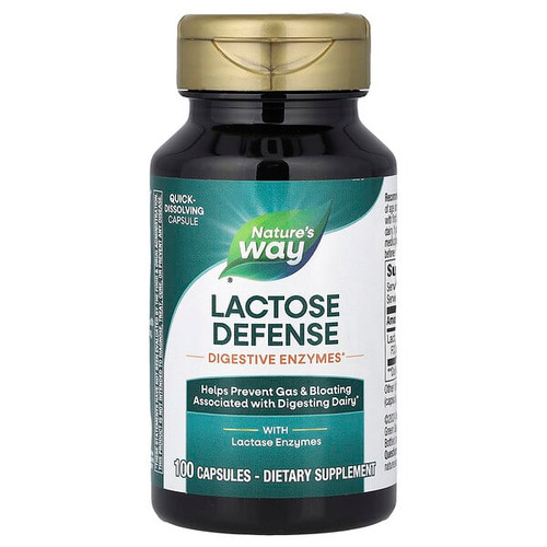 <img alt="Natures Way, Lactose Defense, 100 Capsules (230 mg per Capsule)" title="Natures Way, Lactose Defense, 100 Capsules (230 mg per Capsule),033674471104"