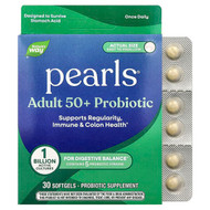 <img alt="Natures Way, Pearls, Adult 50+ Probiotic, 1 Billion CFU, 30 Softgels" title="Natures Way, Pearls, Adult 50+ Probiotic, 1 Billion CFU, 30 Softgels,763948105106"