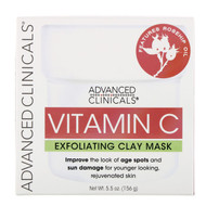 Advanced Clinicals, Vitamin C, Exfoliating Clay Mask, 5.5 oz (156 g)