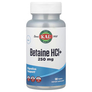 <img alt="KAL, Betaine HCl+, 100 Tablets" title="KAL, Betaine HCl+, 100 Tablets,021245102656"