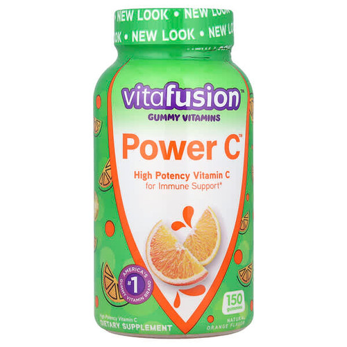 <img alt="VitaFusion, Power C, High Potency Vitamin C Gummies, Natural Orange, 150 Gummies" title="VitaFusion, Power C, High Potency Vitamin C Gummies, Natural Orange, 150 Gummies,027917019208"